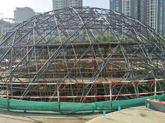 贵州球形网架钢结构施工